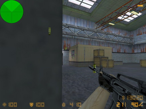 Half-Life: Counter-Strike - Теория прострела: de_nuke  